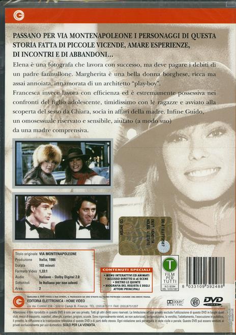 Via Montenapoleone di Carlo Vanzina - DVD - 2