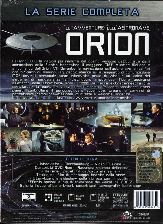 Le avventure dell'astronave Orion (3 DVD) di Rolf Honold - DVD - 2