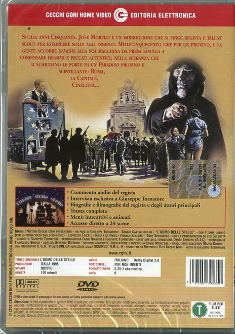 L' uomo delle stelle di Giuseppe Tornatore - DVD - 2