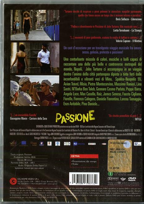 Passione di John Turturro - DVD - 2