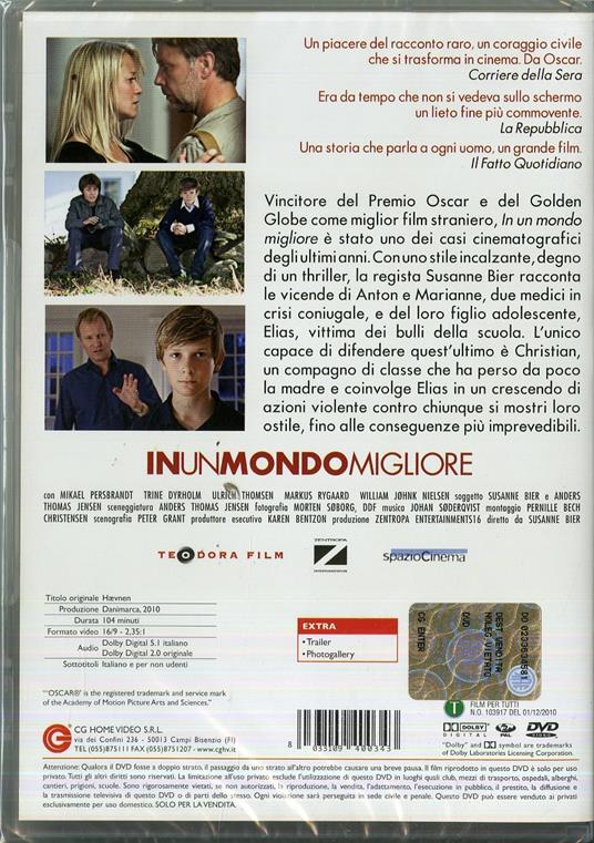 In un mondo migliore di Susanne Bier - DVD - 2