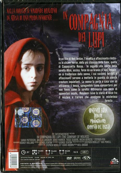 In compagnia dei lupi di Neil Jordan - DVD - 2