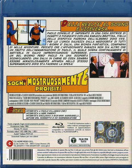 Sogni mostruosamente proibiti di Neri Parenti - Blu-ray - 2