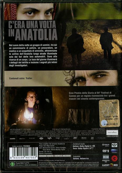 C'era una volta in Anatolia di Nuri Bilge Ceylan - DVD - 2