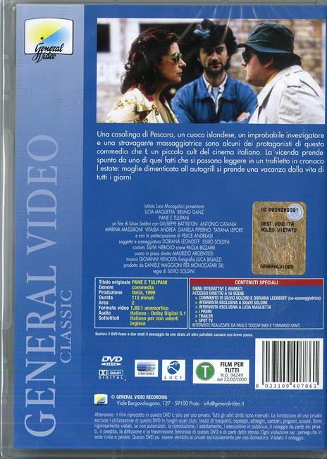 Pane e tulipani - DVD - Film di Silvio Soldini Commedia | IBS