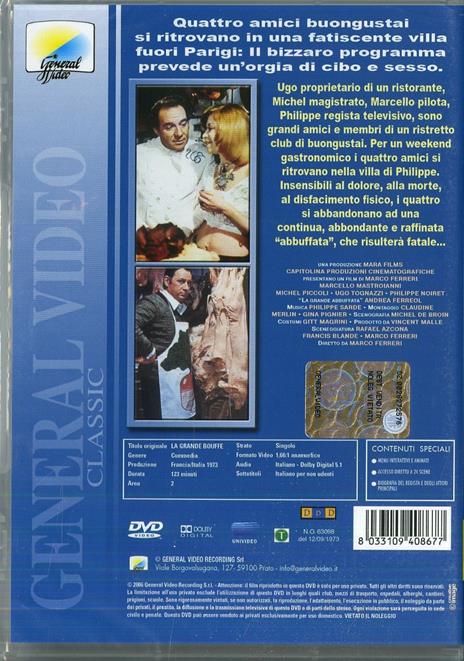 La grande abbuffata di Marco Ferreri - DVD - 2