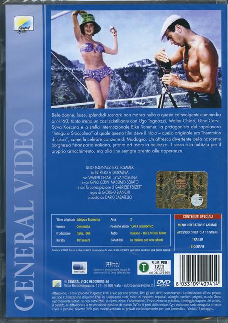 Intrigo a Taormina di Giorgio Bianchi - DVD - 2