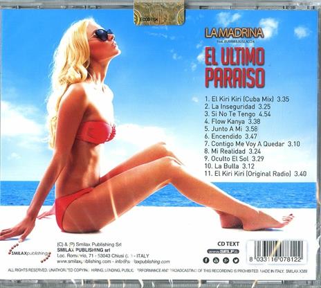 La madrina. El ultimo paraiso - CD Audio - 2