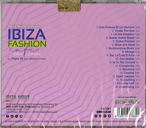 Ibiza Fashion Café. Fashion Luxury - CD Audio - 2