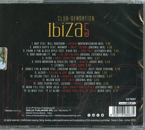 Ibiza Club Sensation vol.5 - CD Audio - 2