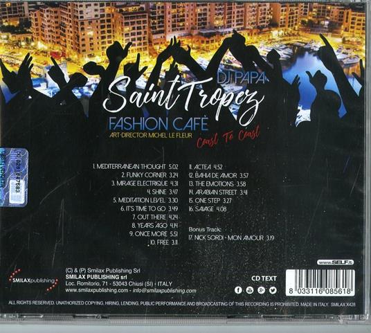 Saint Tropez Fashion Café - CD Audio - 2