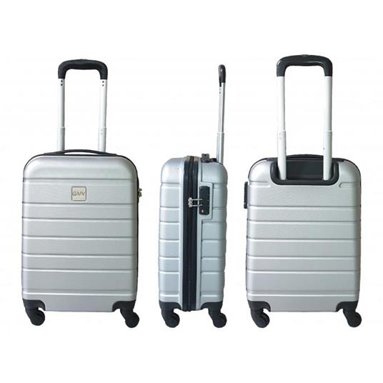 Trolley 20" Gmv Valigia rigida Bagaglio a mano Abs. Argento. 007-Silver - GianMarco  Venturi - Idee regalo | IBS