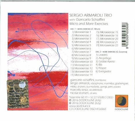 Micro and More Exercises - CD Audio di Sergio Armaroli - 2