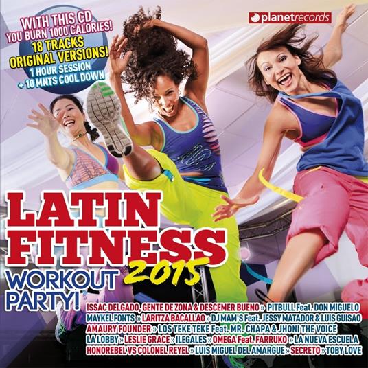 Latin Fitness 2015 - CD Audio