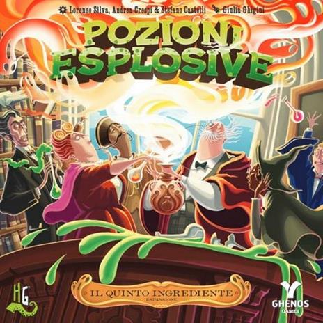 Pozioni Esplosive Exp Il Quinto Ingrediente. Gioco da tavolo