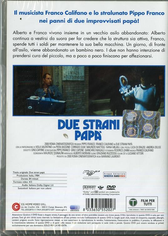 Due strani papà di Mariano Laurenti - DVD - 2