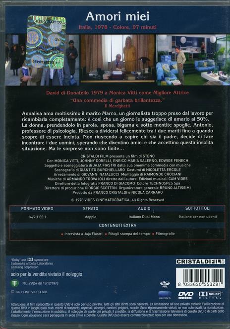 Amori miei di Steno - DVD - 2