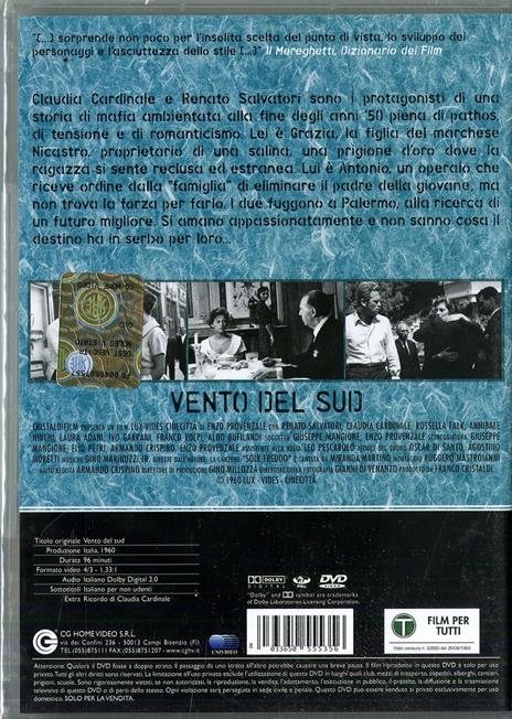 Vento del Sud di Enzo Provenzale - DVD - 2