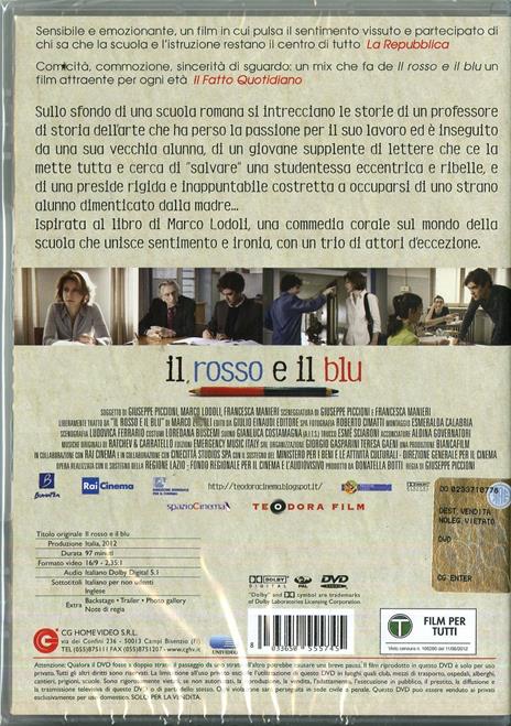 Il rosso e il blu di Giuseppe Piccioni - DVD - 2
