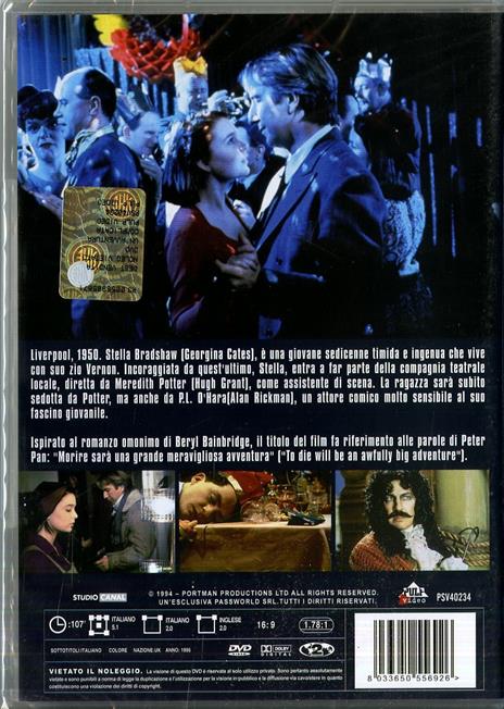 Un' avventura terribilmente complicata di Mike Newell - DVD - 2