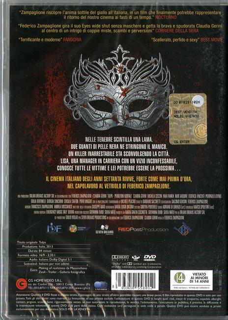 Tulpa. Perdizioni mortali di Federico Zampaglione - DVD - 2