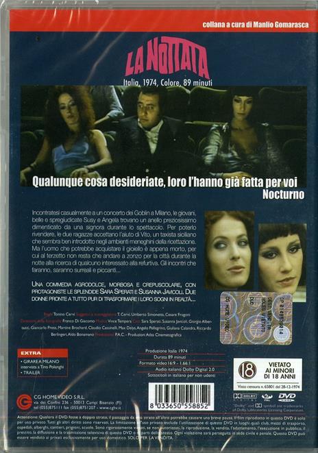 La nottata di Tonino Cervi - DVD - 2