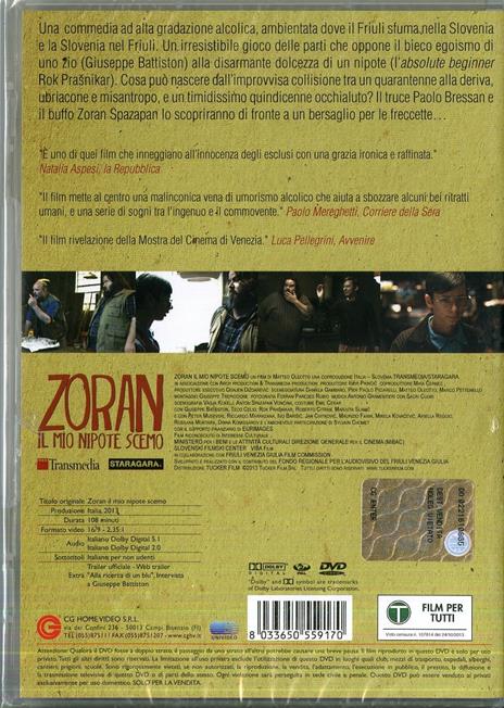 Zoran, il mio nipote scemo di Matteo Oleotto - DVD - 2