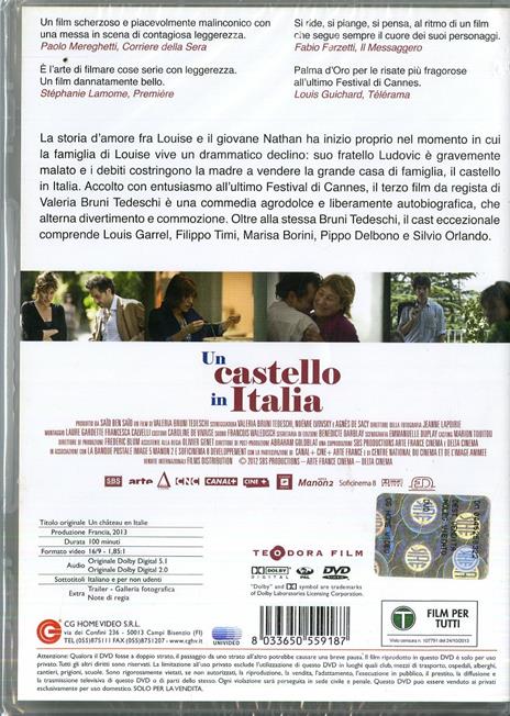 Un castello in Italia di Valeria Bruni Tedeschi - DVD - 2