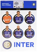 Inter Wall Sticker 12 Players 2 Fogli A3