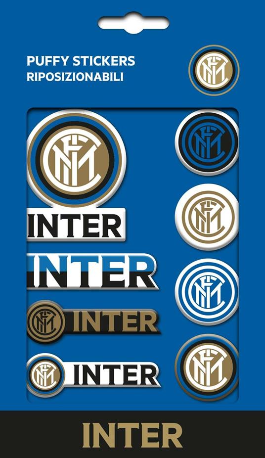 Inter Puffy Stickers Logo