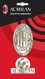 Ac Milan Iron On Patch In Pvc Logo