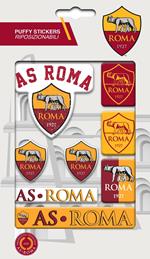 As Roma Puffy Stickers Logo