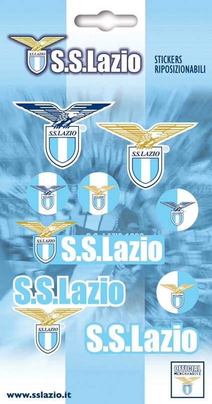 Lazio Pvc Sticker Logos