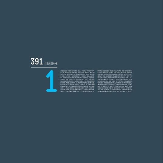 391 Selezione 1 - Vinile LP