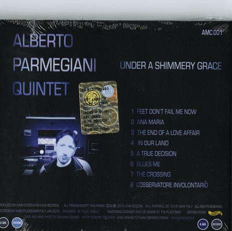 Under a Shimmery Grace - CD Audio di Alberto Parmegiani - 2