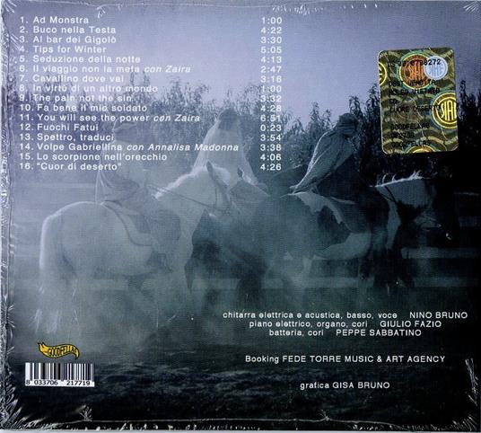 Cuore deserto - CD Audio di Nino Bruno e le 8 Tracce - 2