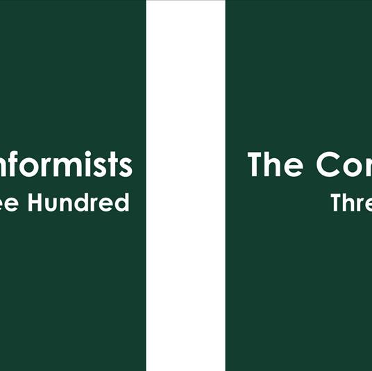 Three Hundred - CD Audio di Conformists