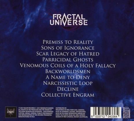 Engram of Decline - CD Audio di Fractal Universe - 2