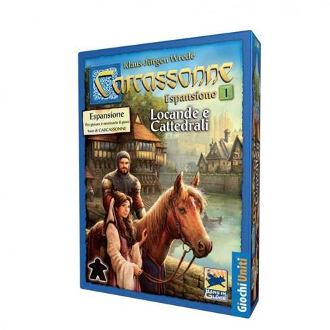 Carcassonne. Locande e Cattedrali. Esp 1. Gioco da tavolo