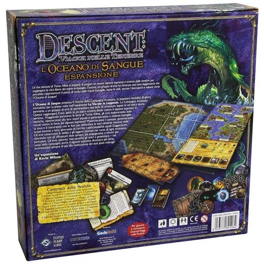 Descent. Oceano di Sangue. Gioco da tavolo