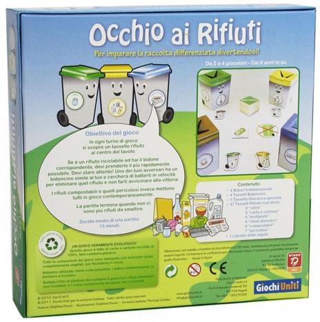 Occhio ai Rifiuti. Gioco da tavolo - 3