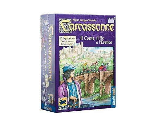 Carcassonne. Il Conte, Il Re e L' Eretico. Esp 6. Gioco da tavolo - 5