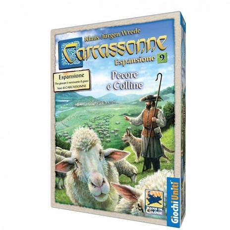 Carcassonne Pecore e Colline. Esp 9. Gioco da tavolo