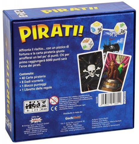 Pirati. Gioco da tavolo - 3