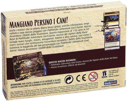 Pathfinder Adventure Card Game. I Delitti Dello Scuoiatore. Gioco da tavolo - 3