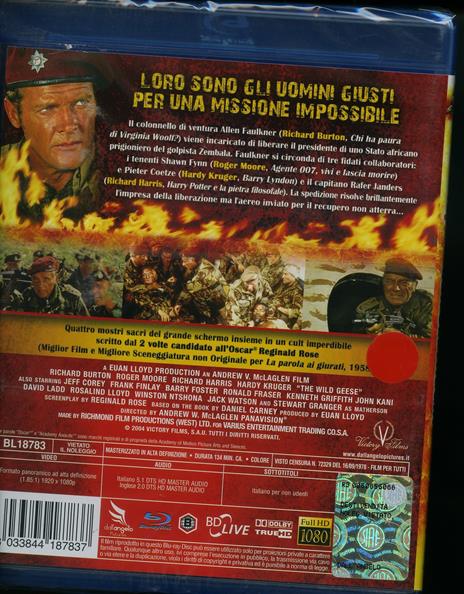 I 4 dell'Oca Selvaggia (Blu-ray) di Andrew V. McLaglen - Blu-ray - 2