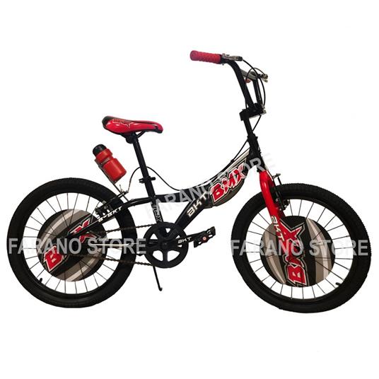 Bicicletta 20" Bmx Rossa 2 Freni, Borraccia E Cavalletto Bkt Bm20 - Biker  Toys - Biciclette e monopattini - Giocattoli | IBS