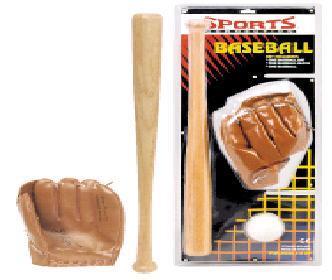 Set Baseball Mazza Legno Wb-06 - 5