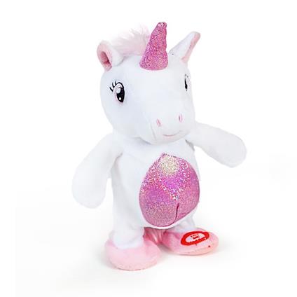 Peluche Unicorno Bianco 20 Cm Ripetix  25190