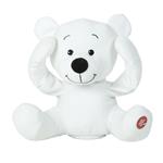 Peluche Orsetto Interrativo Bubù Nascondino 25 Cm Bianco 25213